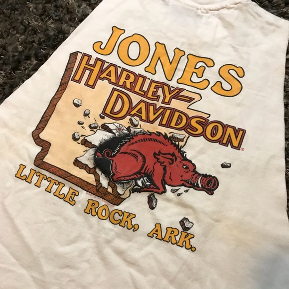 VTG ‘83 HARLEY-DAVIDSON American Pride AR Tanktop - Picture 5 of 6